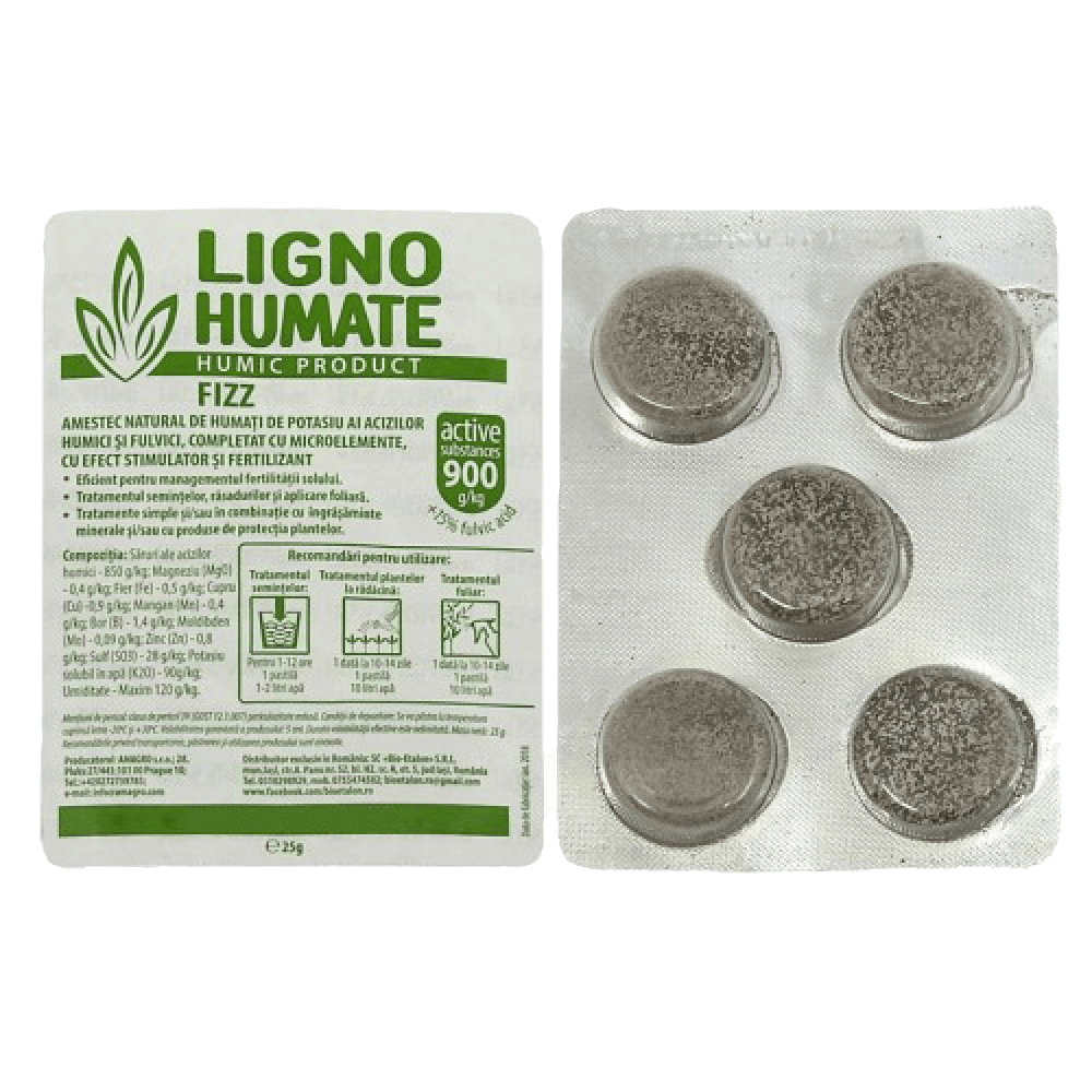 Lignohumate de Potasiu - 25g FIZZ